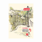 Scribbly Sketch Notebook Pad A5 (140 GSM) – 35 Sheets, 14.7cm X 21cm (Suitable for Drawing & Sketching)